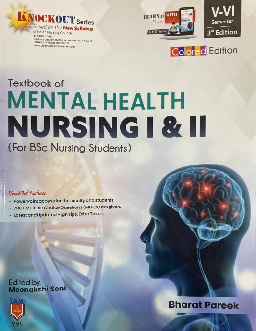 Textbook Of Mental Health Nursing I & II